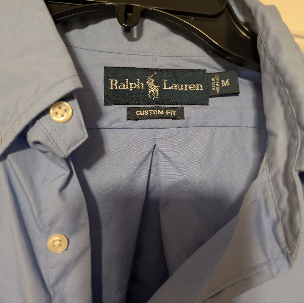 Polo Ralph Lauren Custom Fit Sueded Broadcloth Shirt - Picture 3 of 5